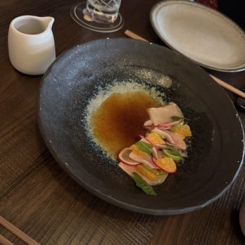 Azumi - Yellowtail & Serrano, not spicy enough (or at all) - Sushi Bars Near Me - Houston, Texas Azumi - Yellowtail & Serrano, not spicy enough (or at all) - Sushi Bars Near Me - Houston, Texas