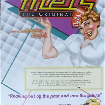 The Original Mels - Here's the front page of Mel's menu. You can see that the majority of the restaurants are located in the greater Sacramento area. - American Near Me - Rocklin, California The Original Mels - Here's the front page of Mel's menu. You can see that the majority of the restaurants are located in the greater Sacramento area. - American Near Me - Rocklin, California