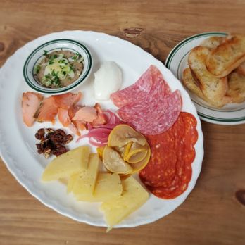 Seed To Tail - a plate of meat and cheese - New American Near Me - Staunton, Virginia