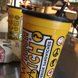 Cute plastic cups you can take home and reuse! Cute plastic cups you can take home and reuse!