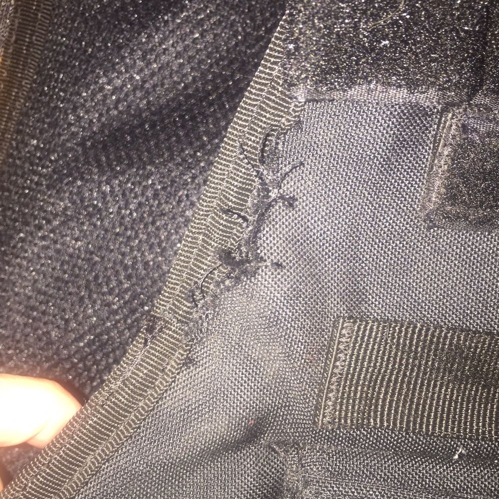Armored Republic - Same hole on chest, laid flat. You can see the fabric isn't torn, the stitching and/or seam allowance was not sufficient. - Outdoor Gear Near Me - Phoenix, Arizona