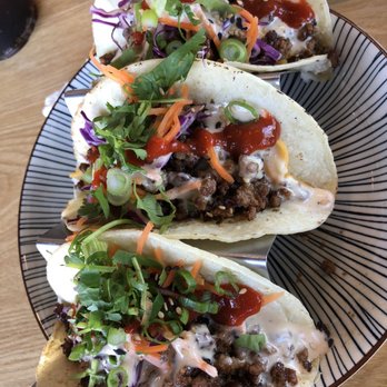 Mirin Fusion Kitchen - Korean BBQ tacos $7.99 - Asian Fusion Near Me - Augusta, Georgia