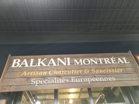 Charcuterie Balkani Montreal by null