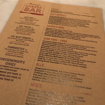Murray's Cheese Bar - Menu - Wine Bars Near Me - Long Island City, New York Murray's Cheese Bar - Menu - Wine Bars Near Me - Long Island City, New York