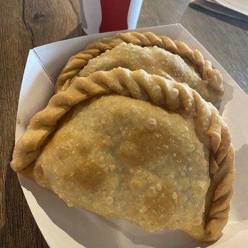 Tango's Empanadas & Grill - Meridian - El Puerco (front) and the Chimicarne (back). Delicious! - Empanadas Near Me - Meridian, Idaho