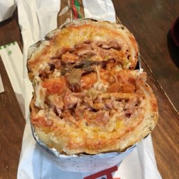 Pizza Sandwich, doesn't look that appetizing but just take a bite