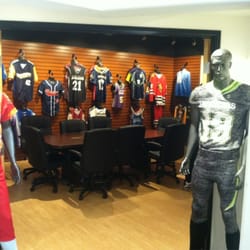 Teamwork Athletic Apparel - Boardroom of every Jersey you can think of
