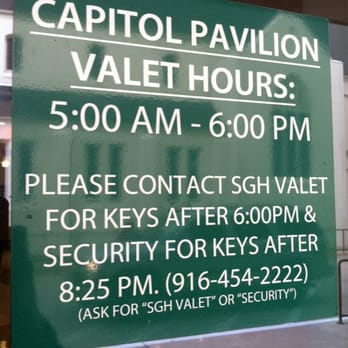 Sutter Imaging Capitol Pavilion - Valet Parking hours of service & operation - Medical Centers Near Me - Sacramento, California