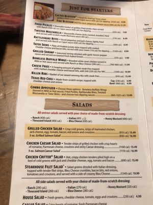 Menu photo 2 Texas Roadhouse The Colony, TX