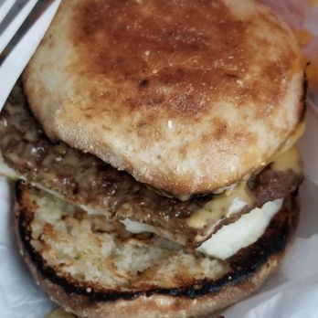 Dunkin - a sandwich with a fork in it - Coffee & Tea Near Me - Saint Marys, Pennsylvania