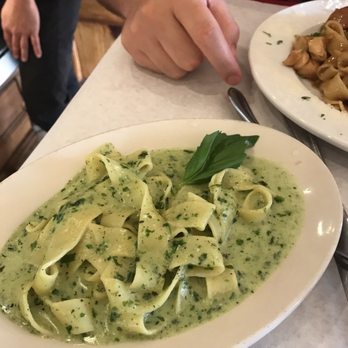 Il Pastaio - Pesto cream (best type of pesto) pappardelle - Italian Near Me - Boulder, Colorado