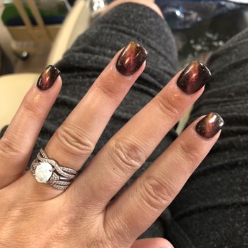 Jolie Nails - Cat's eye is the cat's meow! - Nail Salons Near Me - Hutto, Texas