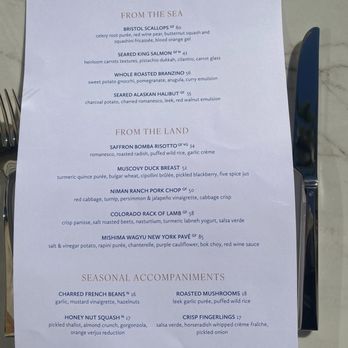 Splashes Restaurant - Back of Dinner Menu - New American Near Me - Laguna Beach, California Splashes Restaurant - Back of Dinner Menu - New American Near Me - Laguna Beach, California