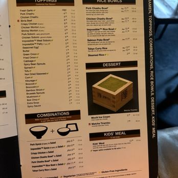 JINYA Ramen Bar - Eastvale - Menu - Ramen Near Me - Eastvale, California