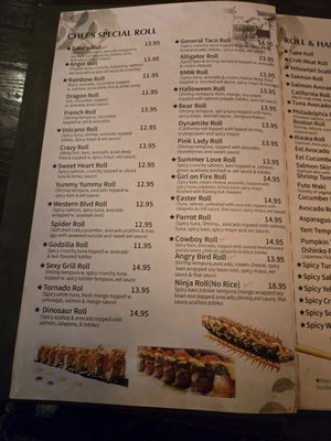 Menu photo 6 Sake Asian Fusion Jacksonville, NC