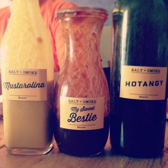 Salt + Smoke - The multitude of sauces are nothing but great - Bars Near Me - Saint Louis, Missouri Salt + Smoke - The multitude of sauces are nothing but great - Bars Near Me - Saint Louis, Missouri