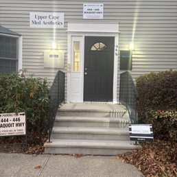 Exterior outside entrance of Upper Cape Med Aesthetics - Falmouth, Massachusetts Exterior outside entrance of Upper Cape Med Aesthetics - Falmouth, Massachusetts