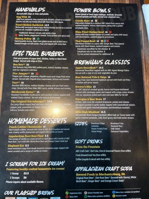 Menu photo 4 Appalachian Brewing Company Gettysburg, PA