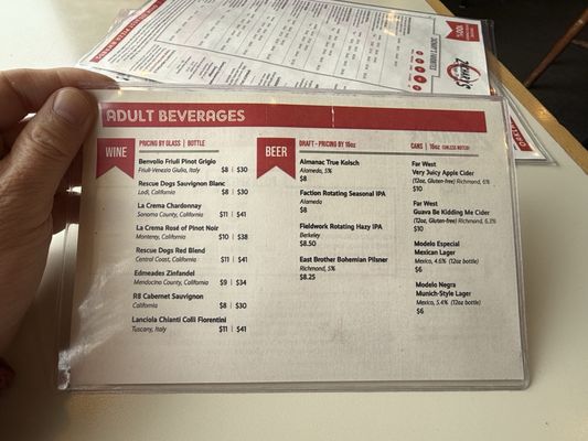 Menu photo 2 Zachary's Chicago Pizza Oakland, CA Menu photo 2 Zachary's Chicago Pizza Oakland, CA