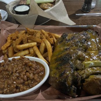 Stanley's Tavern - Ribs with beans and fries. The ribs were incredible. - American Near Me - Wilmington, Delaware Stanley's Tavern - Ribs with beans and fries. The ribs were incredible. - American Near Me - Wilmington, Delaware
