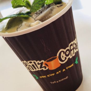 Philz Coffee - The yummy "Mint Mojito" (addicting iced coffee). - Coffee & Tea Near Me - La Jolla, California Philz Coffee - The yummy "Mint Mojito" (addicting iced coffee). - Coffee & Tea Near Me - La Jolla, California