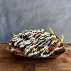 Rusty's Shawarma Shack - Loaded Garlic Shawarma Fries