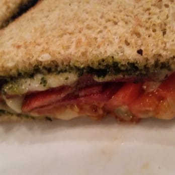 James Bar - Daily bacon with cheese,pesto and tomato in birdman bread. - Bars Near Me - Missoula, Montana