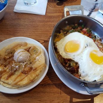 Alexanders Cafe - Specialty pancakes are always a hit! The skillets were a little small in size compared to other places. - Diners Near Me - Elgin, Illinois