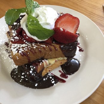 Frida's Breakfast & Lunch - Strawberry Banana Nutella French Toast! - Breakfast & Brunch Near Me - Evanston, Illinois