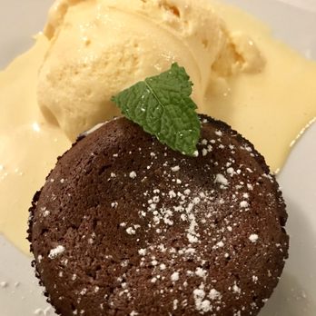 EVOO & Lemon - Chocolate soufflé - Mediterranean Near Me - Millburn, New Jersey
