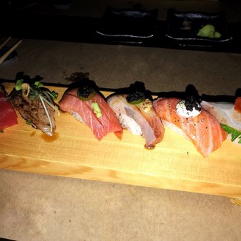 Umi - Miyabi Omakase - Nigiri portion. - Sushi Bars Near Me - Atlanta, Georgia Umi - Miyabi Omakase - Nigiri portion. - Sushi Bars Near Me - Atlanta, Georgia