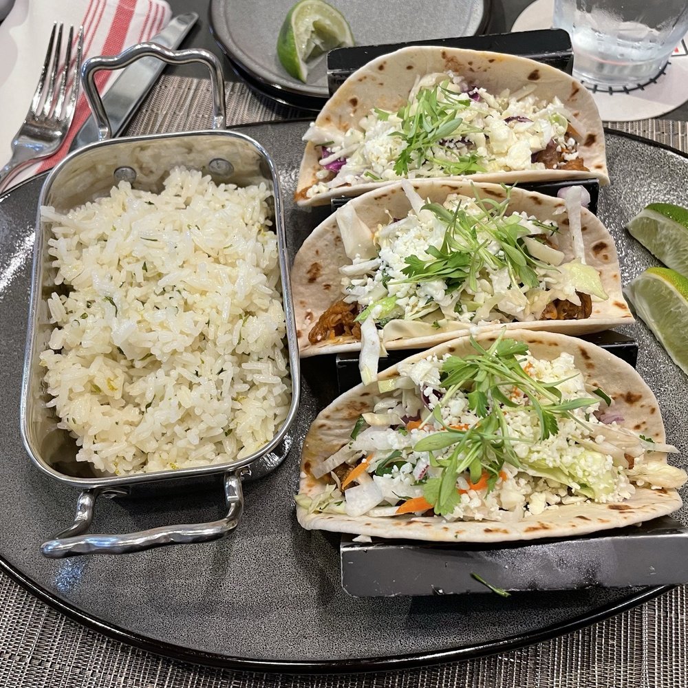 Station 21 - Brisket tacos. Good. Could have had a little more meat inside though. - Wine Bars Near Me - Aberdeen, North Carolina Station 21 - Brisket tacos. Good. Could have had a little more meat inside though. - Wine Bars Near Me - Aberdeen, North Carolina
