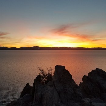 Cave Rock Trail Head Glenbrook NV - Beautiful Sunset atop of Cave Rock ~ 04/27/20 - Hiking Near Me - Glenbrook, Nevada