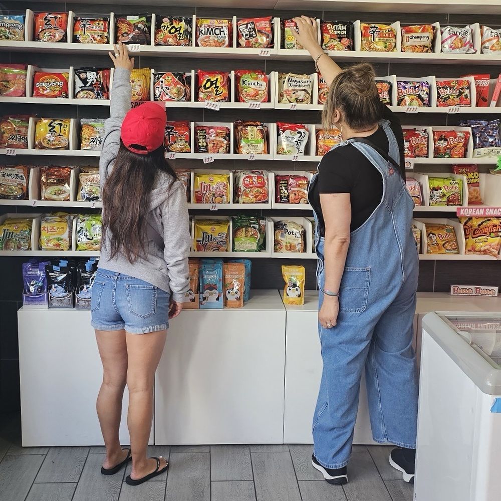 Seoul Street - Wall of ramen - Korean Near Me - San Ysidro, California Seoul Street - Wall of ramen - Korean Near Me - San Ysidro, California