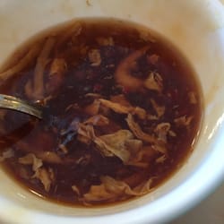 Asian Cuisine - Hearty hot and sour soup.