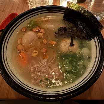 Shalom Japan - Matzoh Ball Ramen (with egg and foie gras dumpling) - Japanese Near Me - Brooklyn, New York Shalom Japan - Matzoh Ball Ramen (with egg and foie gras dumpling) - Japanese Near Me - Brooklyn, New York