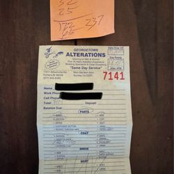 PJ Alterations - PJ's price vs Georgetown's price