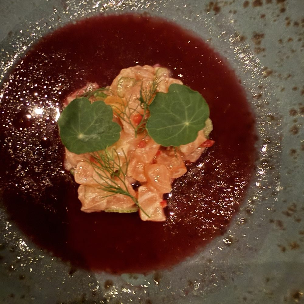 Gemma - Salmon tartar - French Near Me - Dallas, Texas Gemma - Salmon tartar - French Near Me - Dallas, Texas
