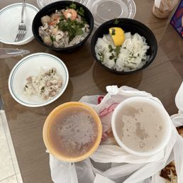 Combination Rice Stick Soup