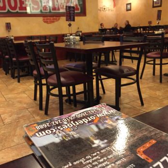 Joe's Pizza & Pasta - Pizza pie with family that where home and came with us - Pizza Near Me - Mount Vernon, Illinois