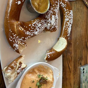Rock & Brews - The Colony - Giant Soft Authentic Bavarian Pretzel - New American Near Me - The Colony, Texas Rock & Brews - The Colony - Giant Soft Authentic Bavarian Pretzel - New American Near Me - The Colony, Texas