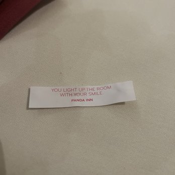 Panda Inn - Perfect Fortune - Chinese Near Me - Ontario, California
