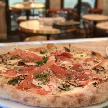 Cafe Amaro - Funghy and prosciutto - Italian Near Me - Boston, Massachusetts Cafe Amaro - Funghy and prosciutto - Italian Near Me - Boston, Massachusetts