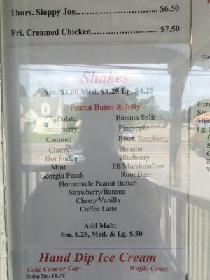 Menu photo 5 Miller's Creamery New Philadelphia, OH Menu photo 5 Miller's Creamery New Philadelphia, OH