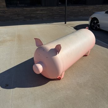 The Noble Smokin Joe's BBQ - Clever repurpose of propane tank. - Sandwiches Near Me - Noble, Oklahoma The Noble Smokin Joe's BBQ - Clever repurpose of propane tank. - Sandwiches Near Me - Noble, Oklahoma