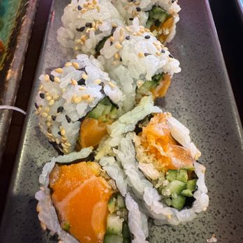 Maki - Crispy Crunch Salmon Sushi - Sushi Bars Near Me - Rockville, Maryland Maki - Crispy Crunch Salmon Sushi - Sushi Bars Near Me - Rockville, Maryland