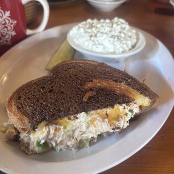 Janet's Montana Cafe - Half of my lunch order (Half Sandwich special)- missing in photo- soup - American Near Me - Alpine, California Janet's Montana Cafe - Half of my lunch order (Half Sandwich special)- missing in photo- soup - American Near Me - Alpine, California