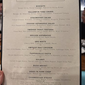 Mesa Provisions - Menu - New American Near Me - Albuquerque, New Mexico