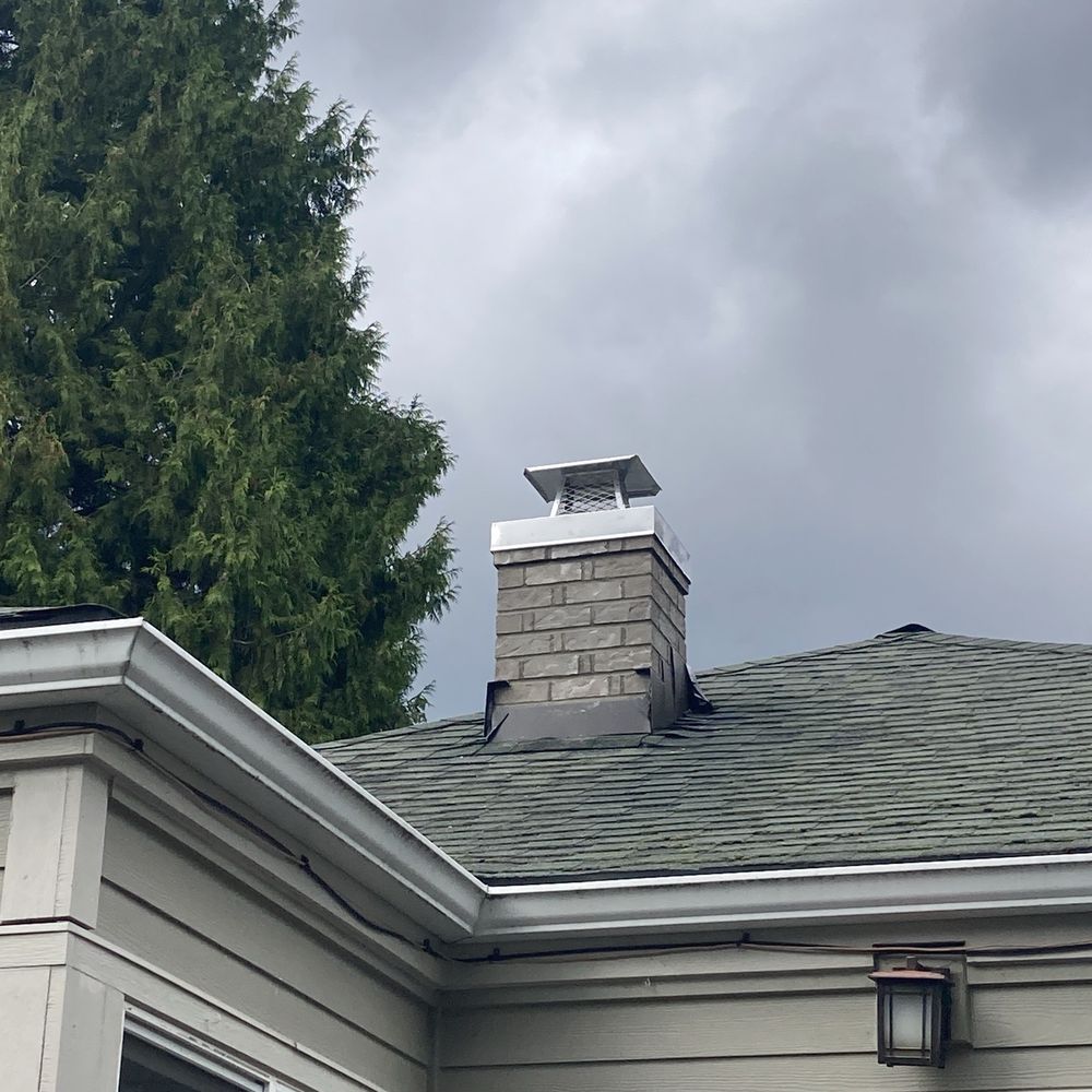 Premier Masonry Restoration - Newly rebuilt gas furnace chimney. - Masonry/Concrete Near Me - Kirkland, Washington Premier Masonry Restoration - Newly rebuilt gas furnace chimney. - Masonry/Concrete Near Me - Kirkland, Washington