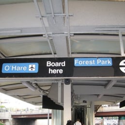 Blue Line Sign